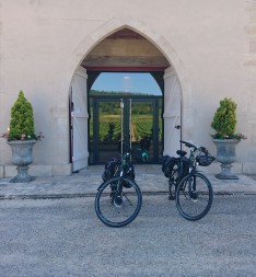 Pause vélo au château de Marsannay
